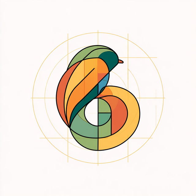 Citrus Orthogonals style, Midjourney V8.2, render 2 of 4