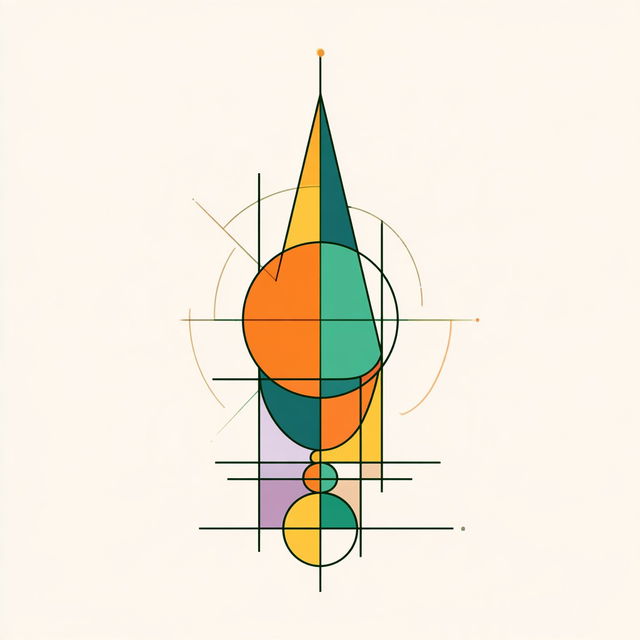 Citrus Orthogonals style, Midjourney V8.2, render 1 of 4