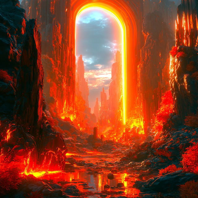 Furnace Halo style, Midjourney V8.2, render 3 of 4