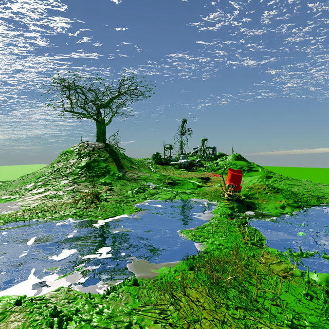 Sunspatter Realism style, Midjourney V8.2, render 4 of 4