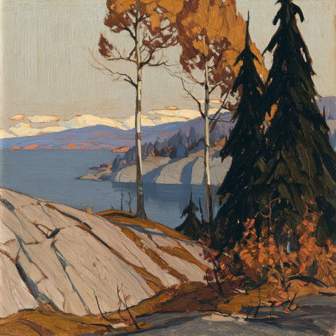 A. Y. Jackson style (Painters), Midjourney V8.2