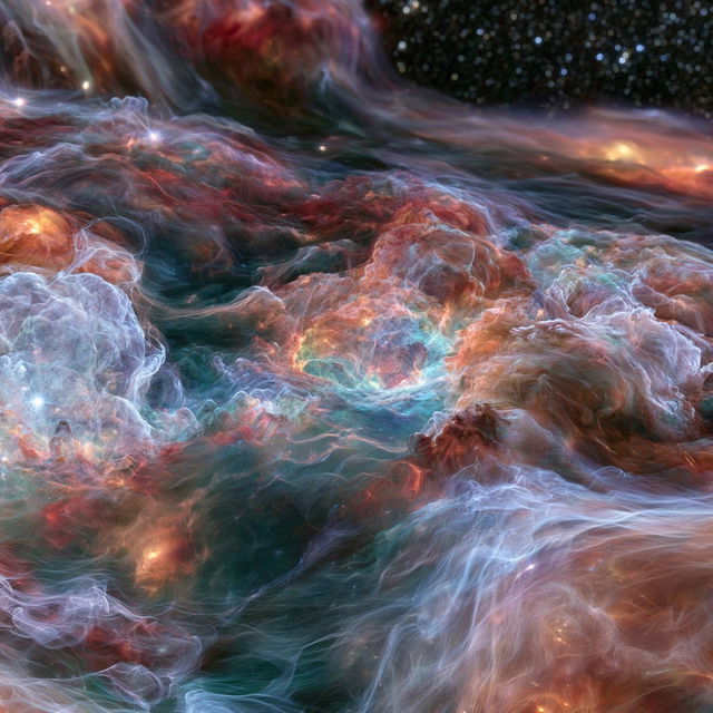 Nebulaflow style, Midjourney V8.2, render 4 of 4