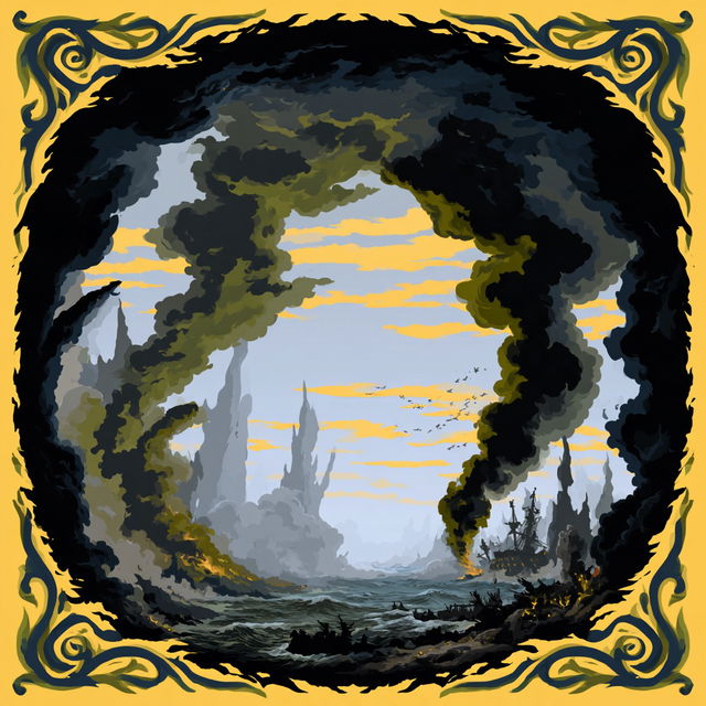 Mythopulp style, Midjourney V8.2, render 2 of 4