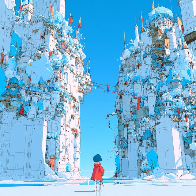 Cliffocollagism style, Midjourney V8.2, render 1 of 4