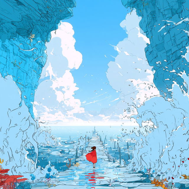 Cliffocollagism style, Midjourney V8.2, render 4 of 4
