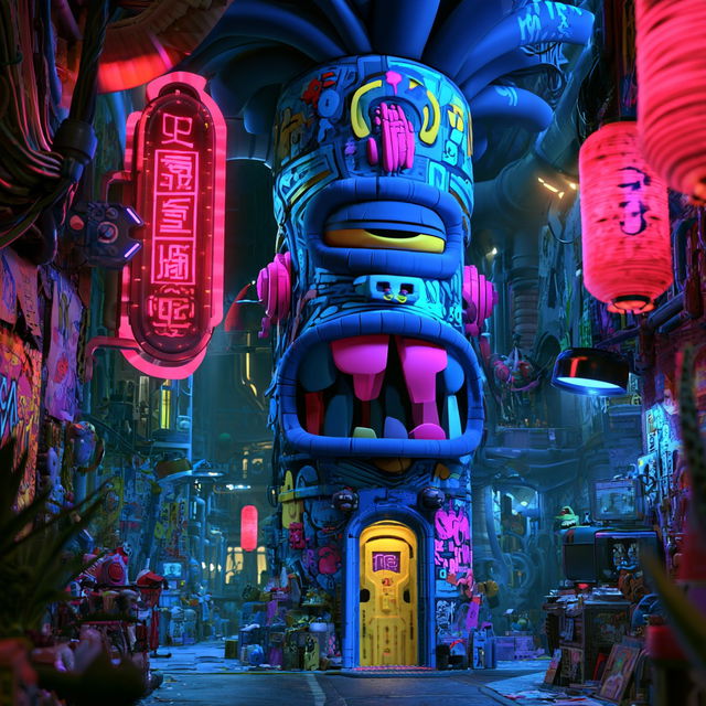 Brickwyrd style, Midjourney V8.2, render 4 of 4