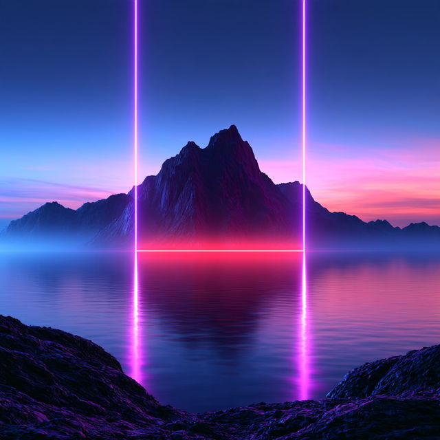 Vanishing Prism style, Midjourney V8.2, render 3 of 4