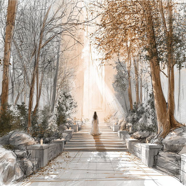 Graphite Amber Fossilism style, Midjourney V8.2, render 4 of 4