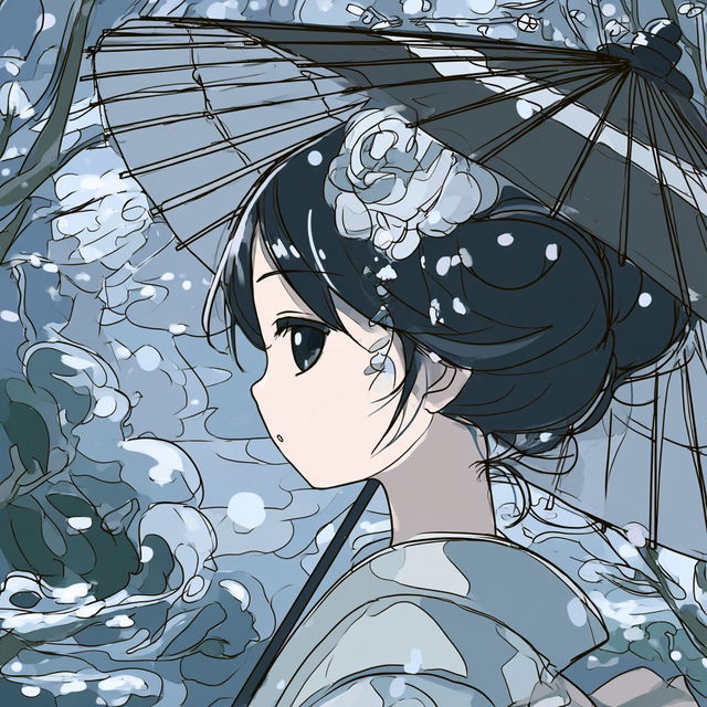 Celshibui style, Midjourney V8.2, render 4 of 4