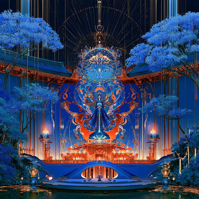 Pagodagraphica style, Midjourney V8.2, render 1 of 4