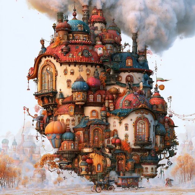 Dollhedralism style, Midjourney V8.2, render 3 of 4