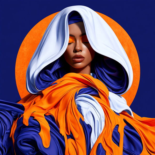 Risographique style, Midjourney V8.2, render 1 of 4