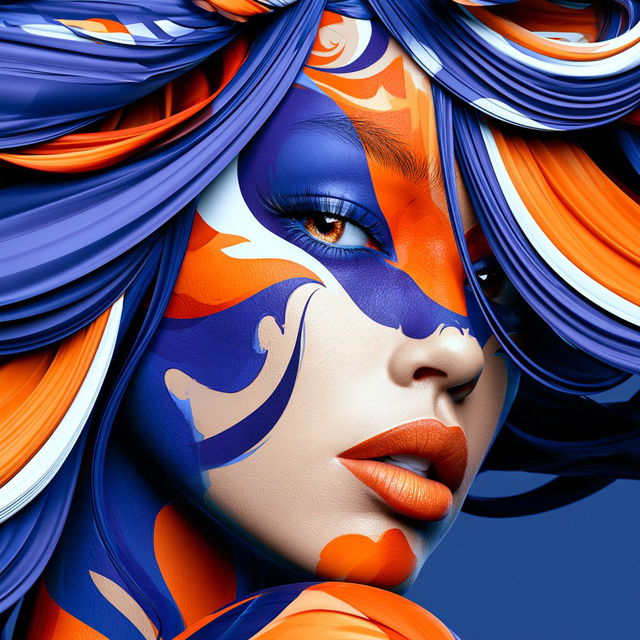 Risographique style, Midjourney V8.2, render 3 of 4