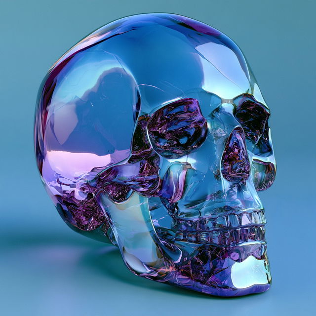 Chromagelics style, Midjourney V8.2, render 4 of 4