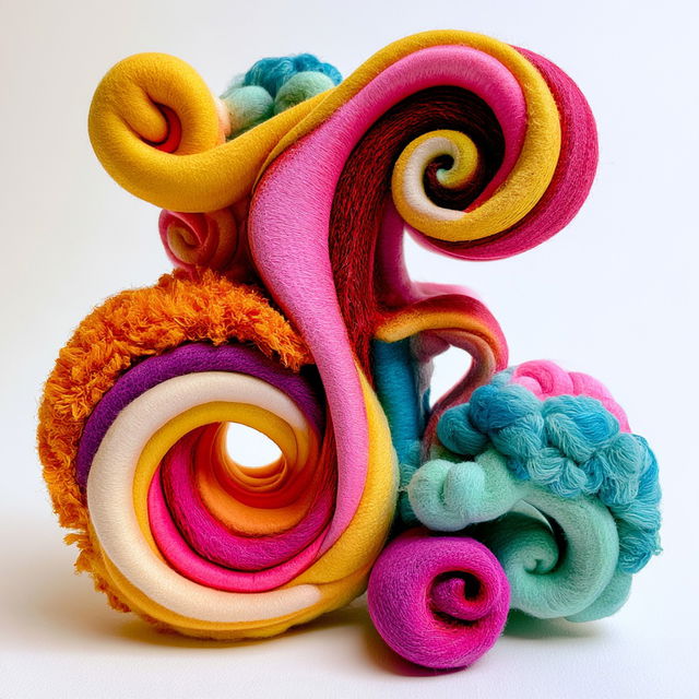 Claycandy Orbit style, Midjourney V8.2, render 3 of 4