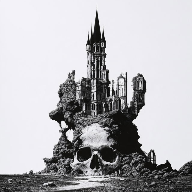 Gothicgild style, Midjourney V8.2, render 3 of 4