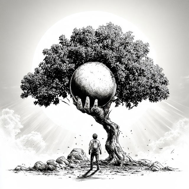 Inkmarionics style, Midjourney V8.2, render 3 of 4