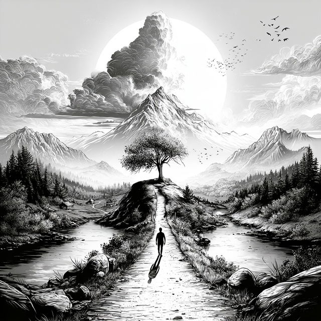 Inkmarionics style, Midjourney V8.2, render 1 of 4