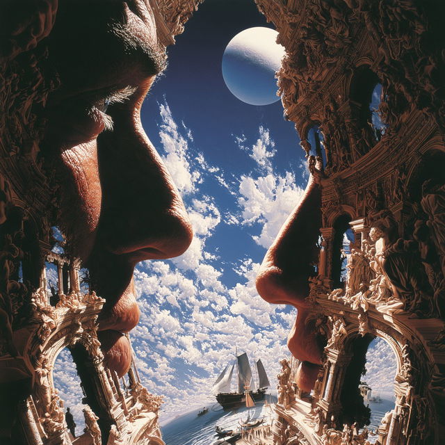 Cloudkiln Baroque style, Midjourney V8.2, render 2 of 4