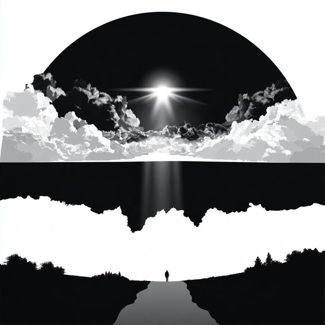 Raysplit Collage style, Midjourney V8.2, render 2 of 4