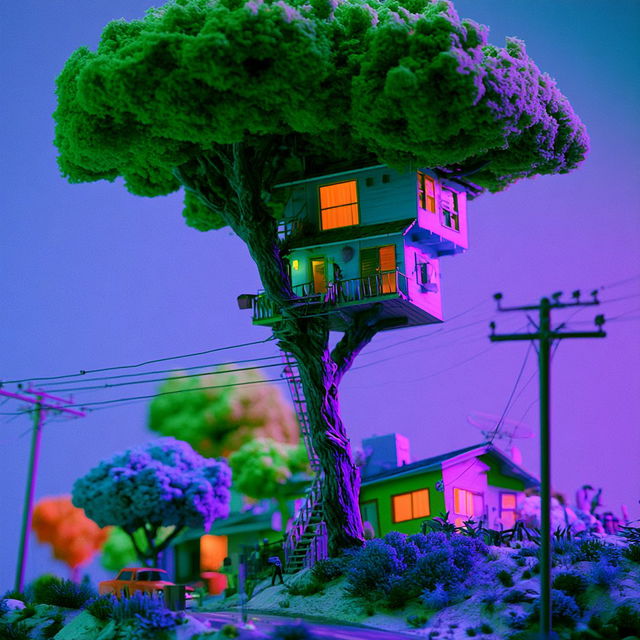 Atelier Magenta Oxide style, Midjourney V8.2, render 3 of 4