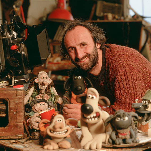 Aardman Animations style, Midjourney V8.2, render 4 of 4
