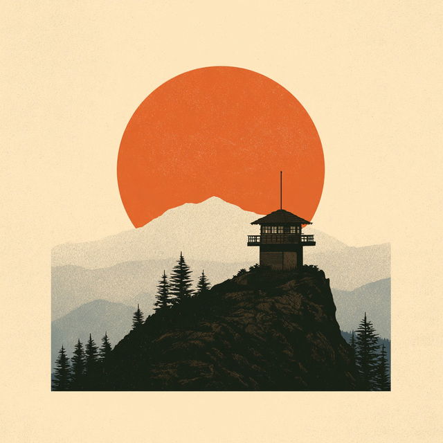Aaron James Draplin style, Midjourney V8.2, render 1 of 4