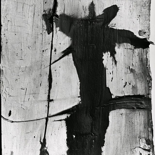 Aaron Siskind style, Midjourney V8.2, render 1 of 4