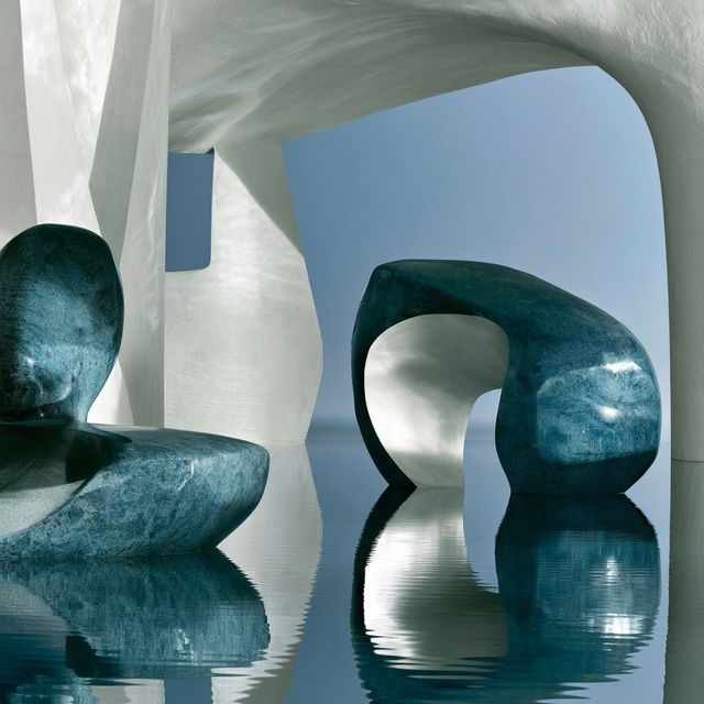 Aqualattice style, Midjourney V8.2, render 3 of 4