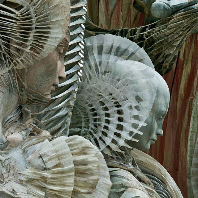 Ribbed Spine Bindery style, Midjourney V8.2, render 2 of 4