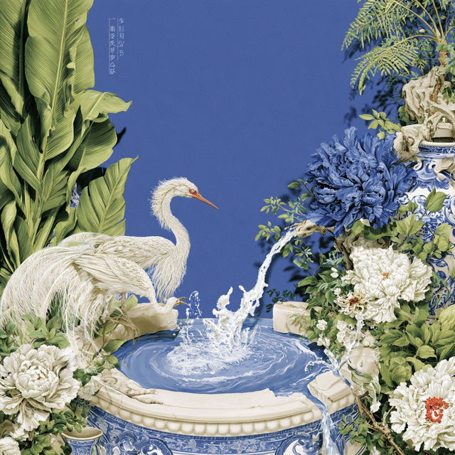 Porcelanomechanics style, Midjourney V8.2, render 3 of 4