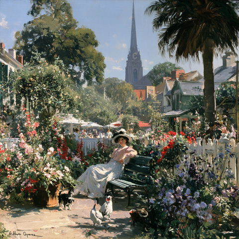 Abbott Fuller Graves style (Painters), Midjourney V8.2