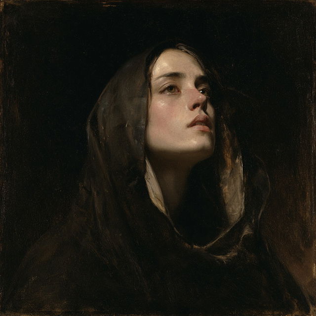 Abbott Handerson Thayer style, Midjourney V8.2, render 2 of 4