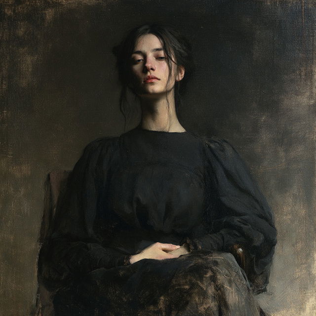 Abbott Handerson Thayer style, Midjourney V8.2, render 4 of 4