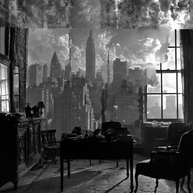 Abelardo Morell style, Midjourney V8.2, render 2 of 4