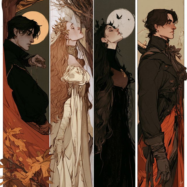 Abigail Larson style, Midjourney V8.2, render 4 of 4