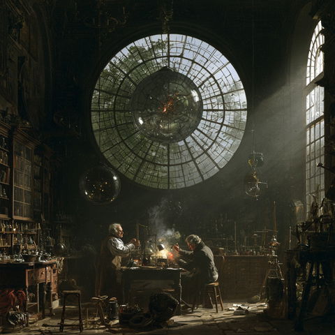 Abraham Pether style (Painters), Midjourney V8.2