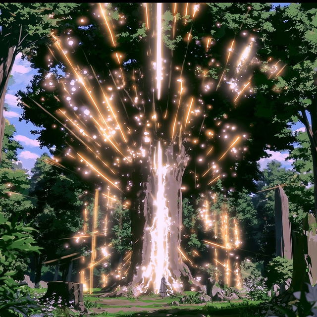 Beamblossom style, Midjourney V8.2, render 2 of 4