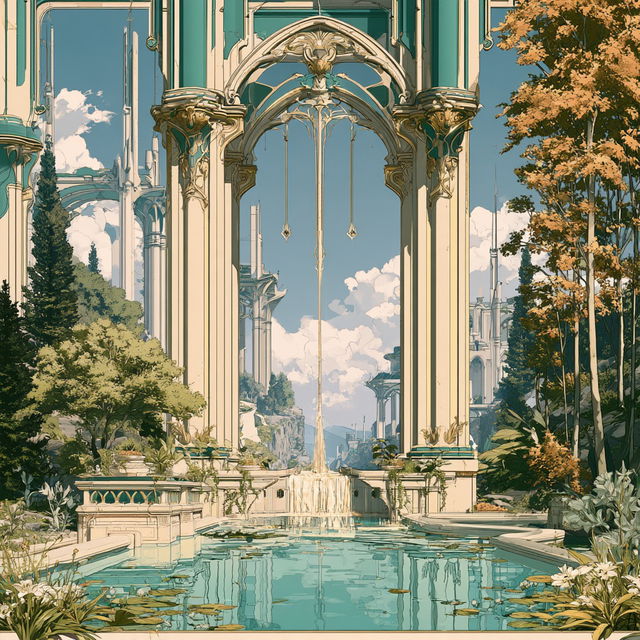 Archidye style, Midjourney V8.2, render 2 of 4