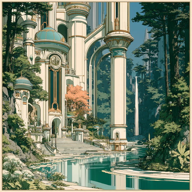 Archidye style, Midjourney V8.2, render 1 of 4