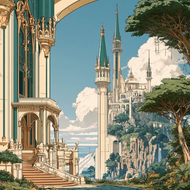 Archidye style, Midjourney V8.2, render 4 of 4