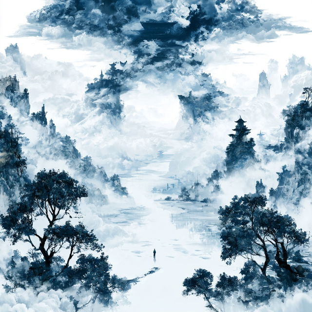 Mistfold style, Midjourney V8.2, render 4 of 4