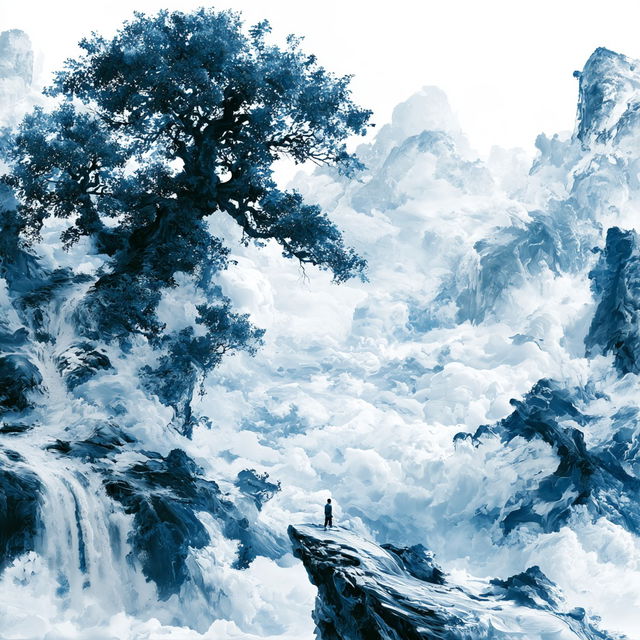 Mistfold style, Midjourney V8.2, render 3 of 4