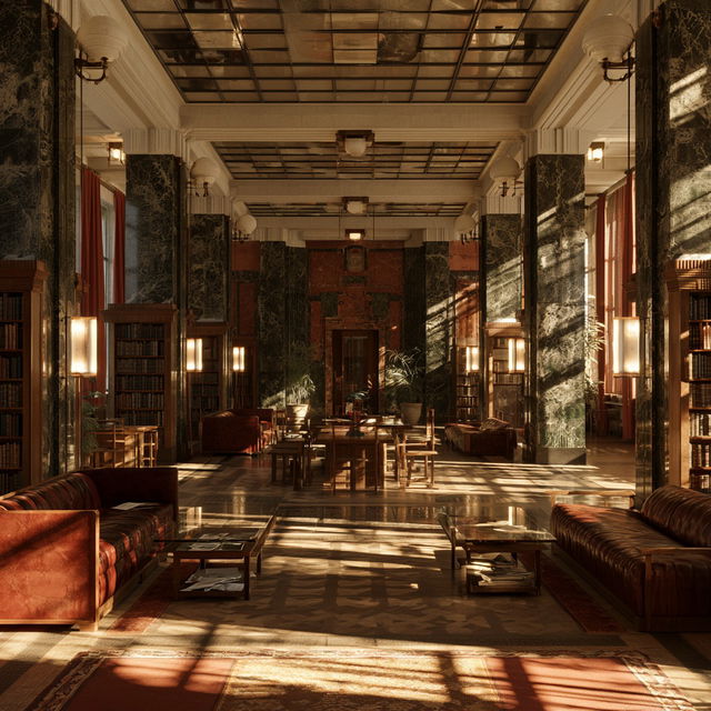 Adolf Loos style, Midjourney V8.2, render 2 of 4