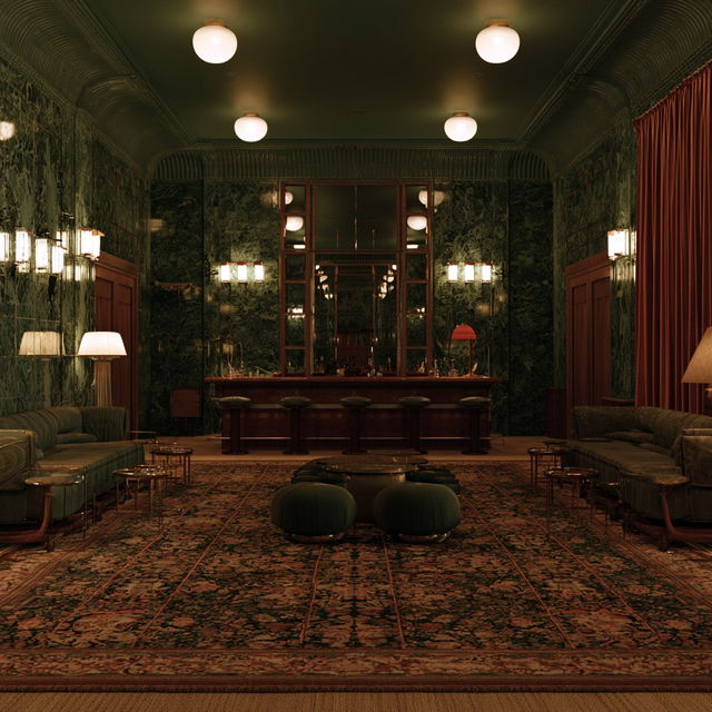 Adolf Loos style, Midjourney V8.2, render 1 of 4