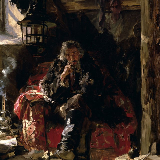 Adolph Menzel style, Midjourney V8.2, render 2 of 4