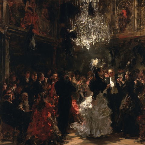Adolph Menzel style (Painters), Midjourney V8.2