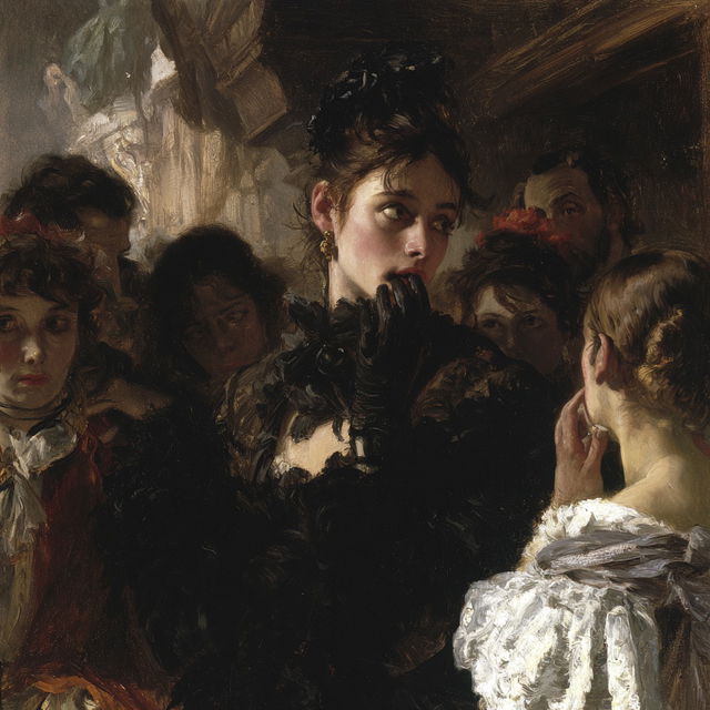 Adolph Menzel style, Midjourney V8.2, render 3 of 4