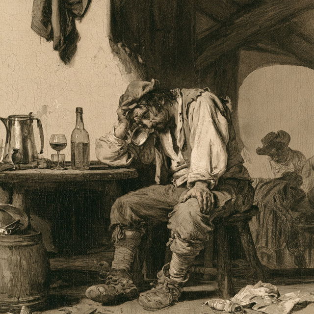 Adriaen van Ostade style, Midjourney V8.2, render 1 of 4