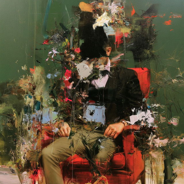 Adrian Ghenie style, Midjourney V8.2, render 1 of 4